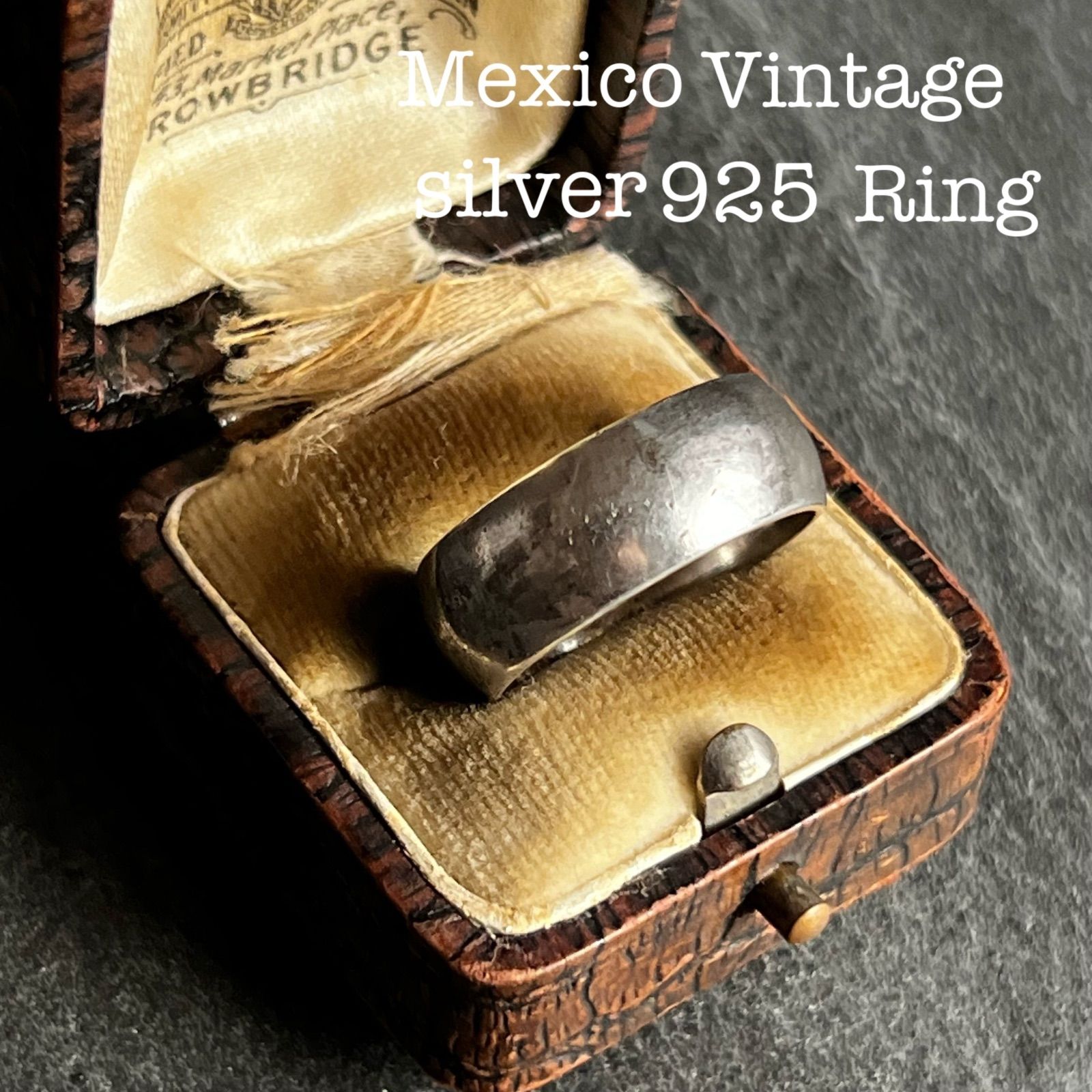 MEXICO ワイドバングル カフ シルバー925 ヴィンテージ メキシカン ビンテージ メキシカン 925 シルバー ワイド カフ バングル