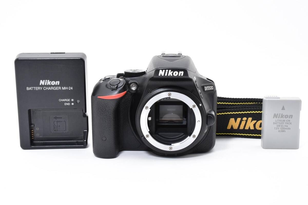 ☆美品☆《ショット数6,652回 》Nikon ニコン D5500 ボディ #906d