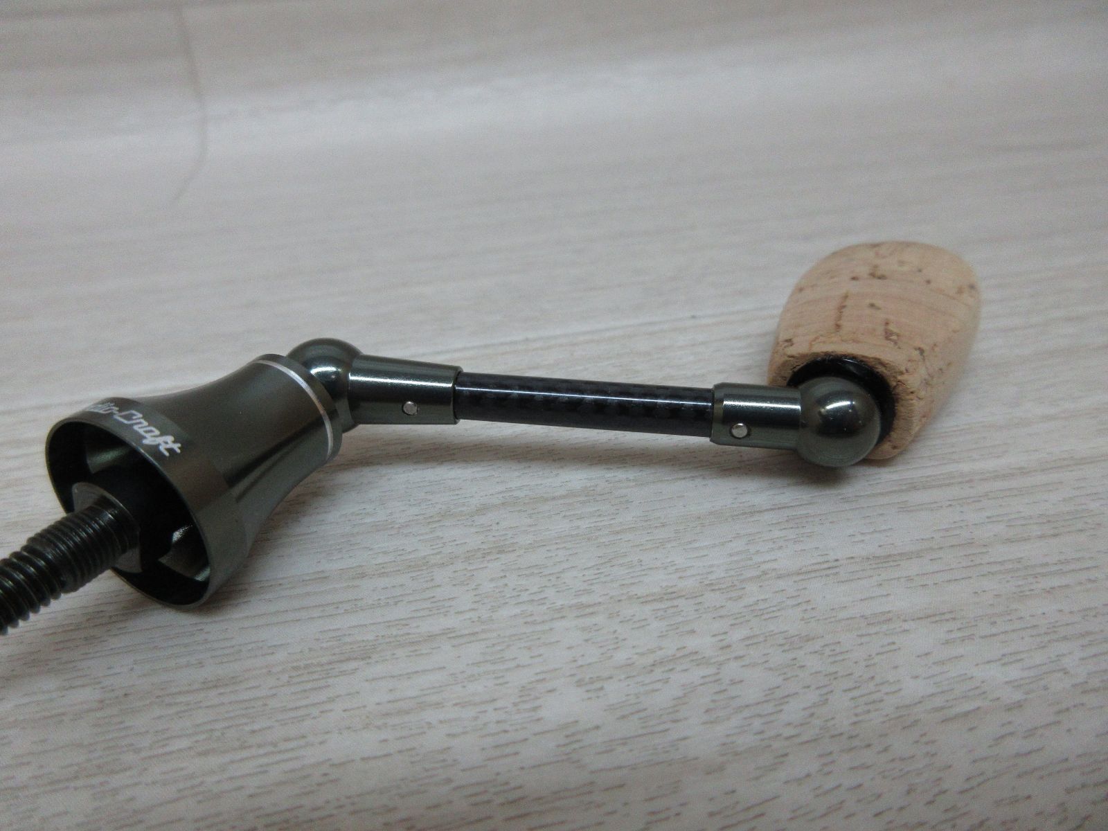 ロデオクラフト RCシングルスピニングカーボンハンドル RC44SHC-DO