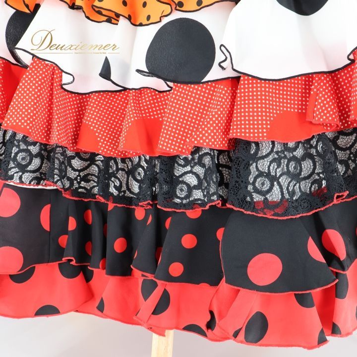 フラメンコ 衣装 マキコスチューム MAKIS COSTUMES トップス ファルダ