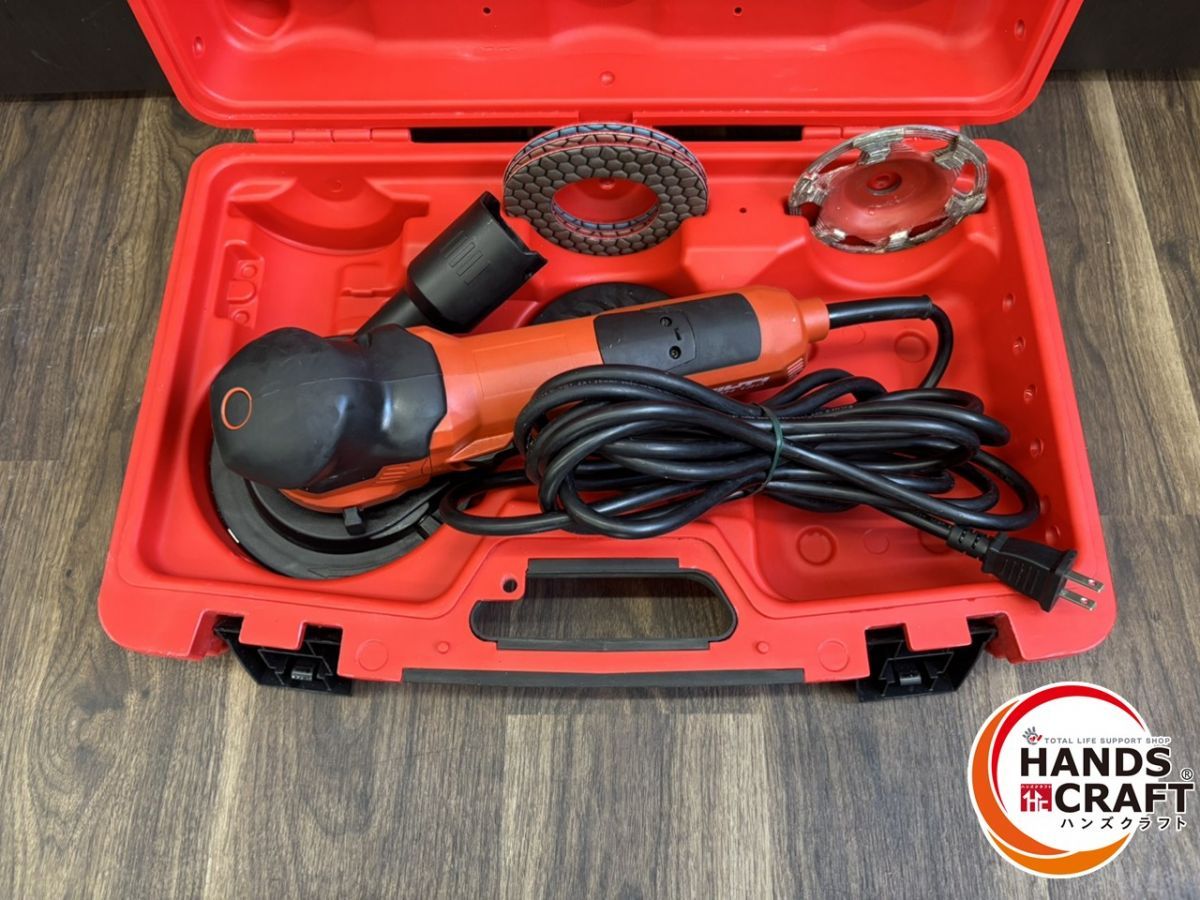 ♭ 品 ヒルティ HILTI DGH 130 ダイヤモンドグラインダー 熊