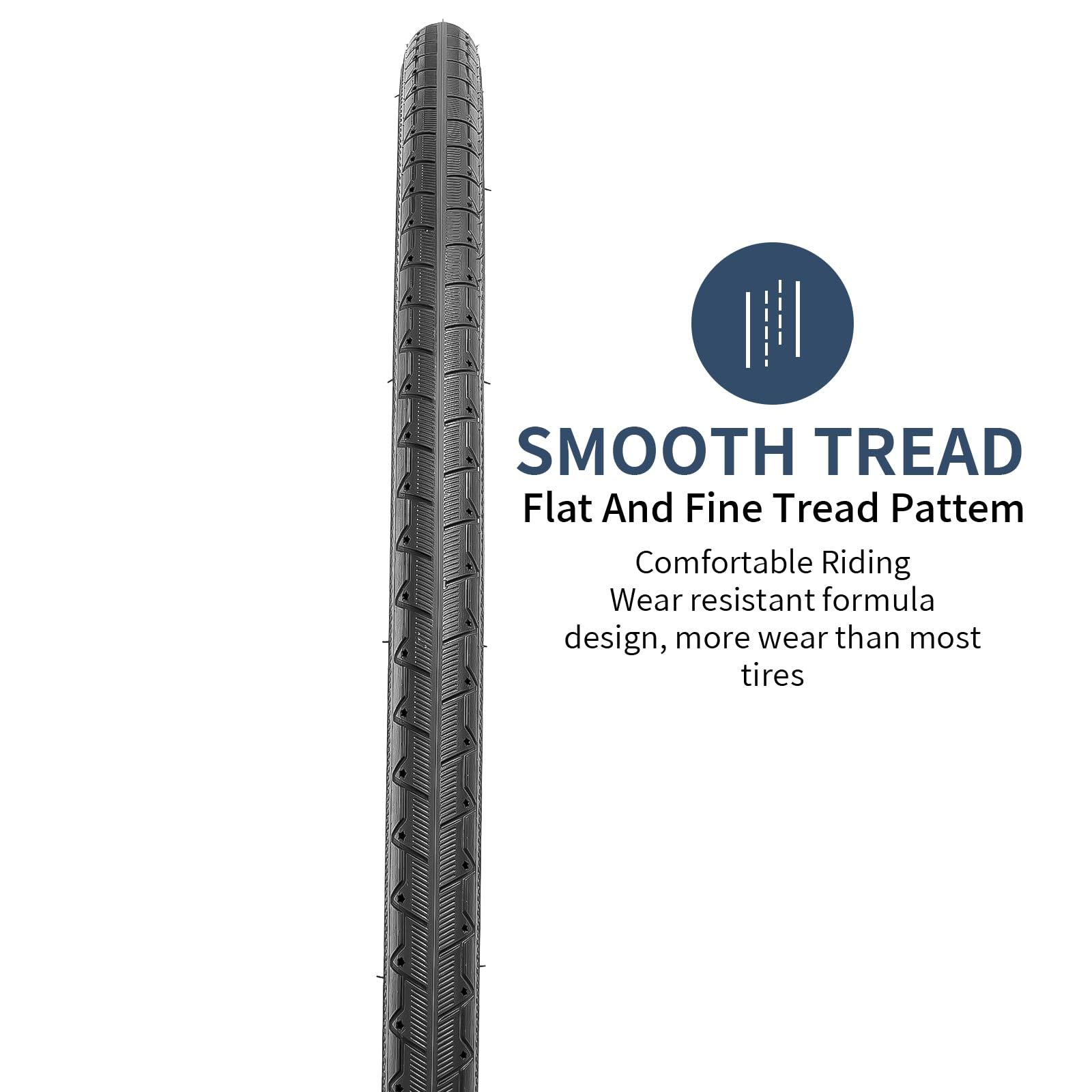 新品 YunSCM 2本セット700 25c タイヤ700x25c 25-622 自転車タイヤ +