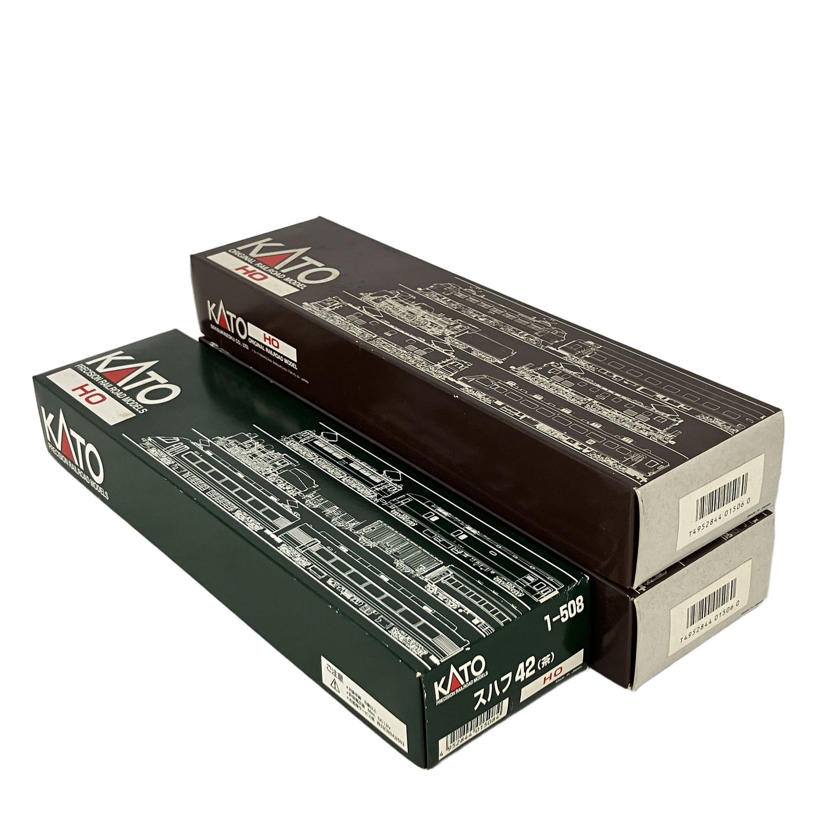KATO 1-506 スハ43 茶 1-508 スハフ42 茶 一般形客車 3両セット 鉄道