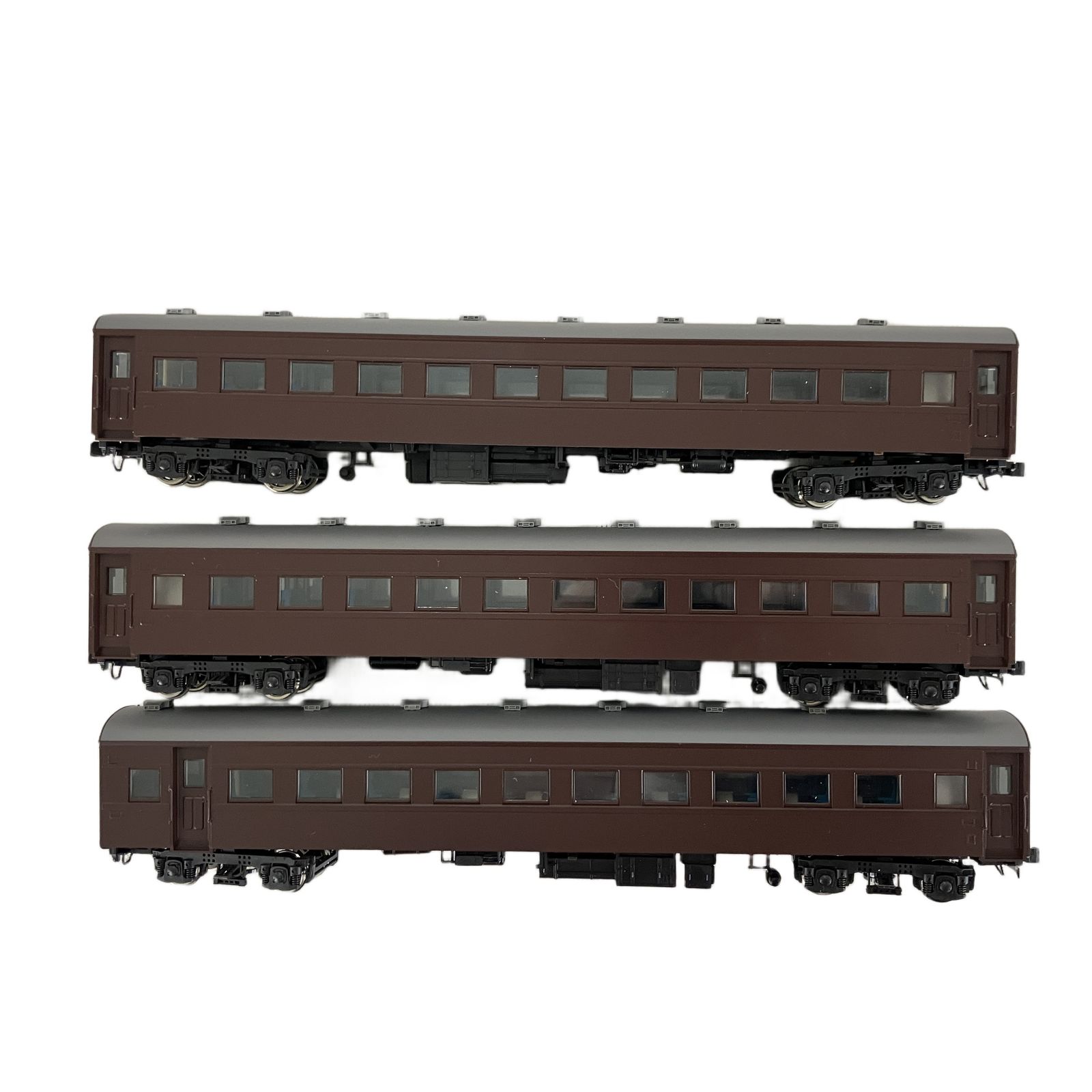 KATO HOゲージ スハフ42 3両セット KATO 1-506 スハ43 茶 1-508 スハフ42 茶 一般形客車 3両セット 鉄道