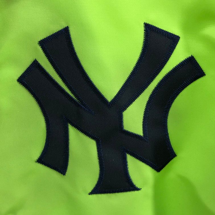 【品】Supreme シュプリーム 15SS MAJESTIC NY YANKEES SATIN HOODED COACHES JACKET 【149-251202-SY-01-iwa】