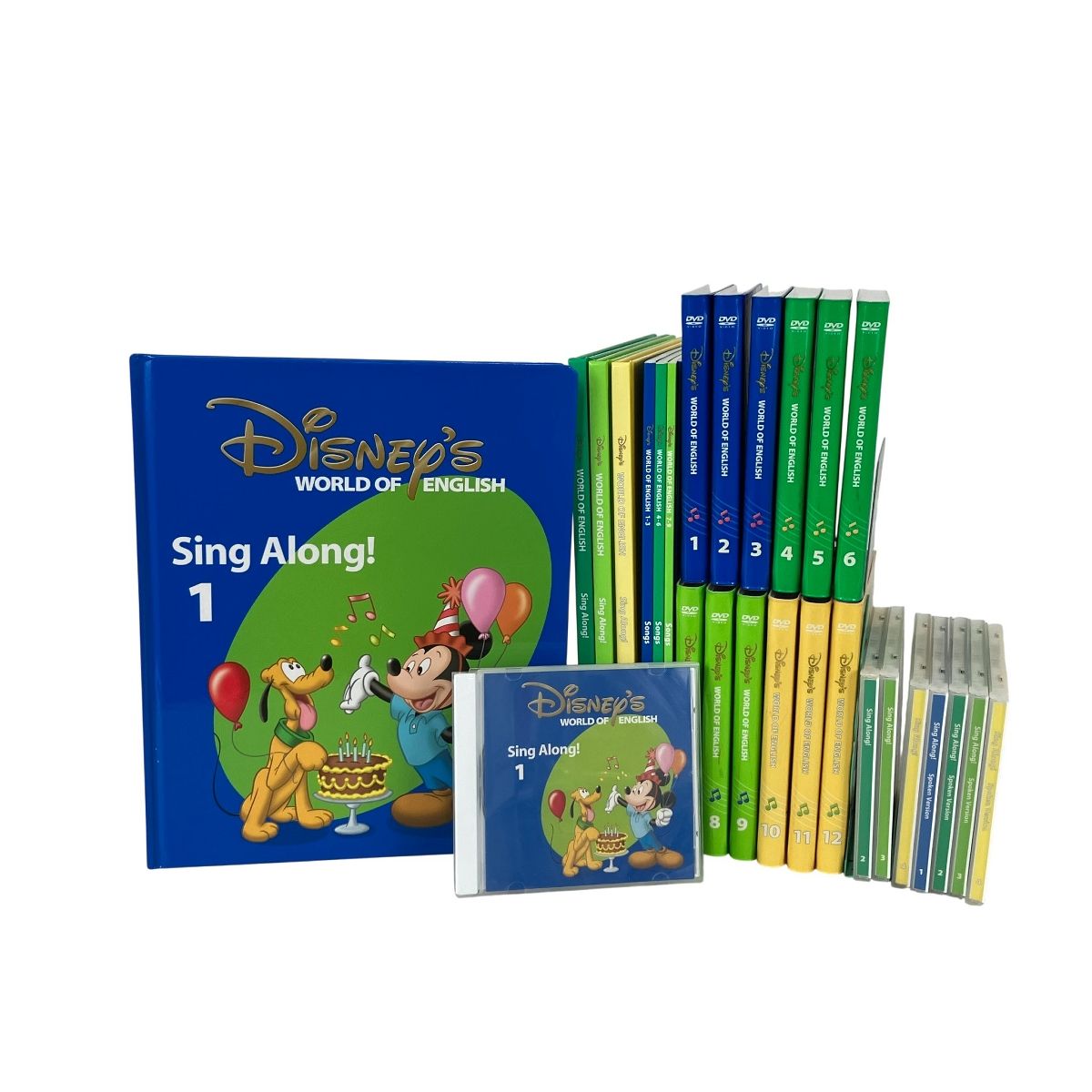 2017年度版　シングアロング DWE ディズニー英語システム DWE シングアロング 2017年頃 DVD版 ディズニー英語システム 英語 教材