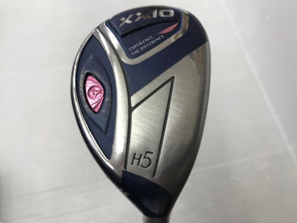 ダンロップ XXIO LADIES ブルー 25度 MP 1100 L Lフレックス ユーティリティ 最短