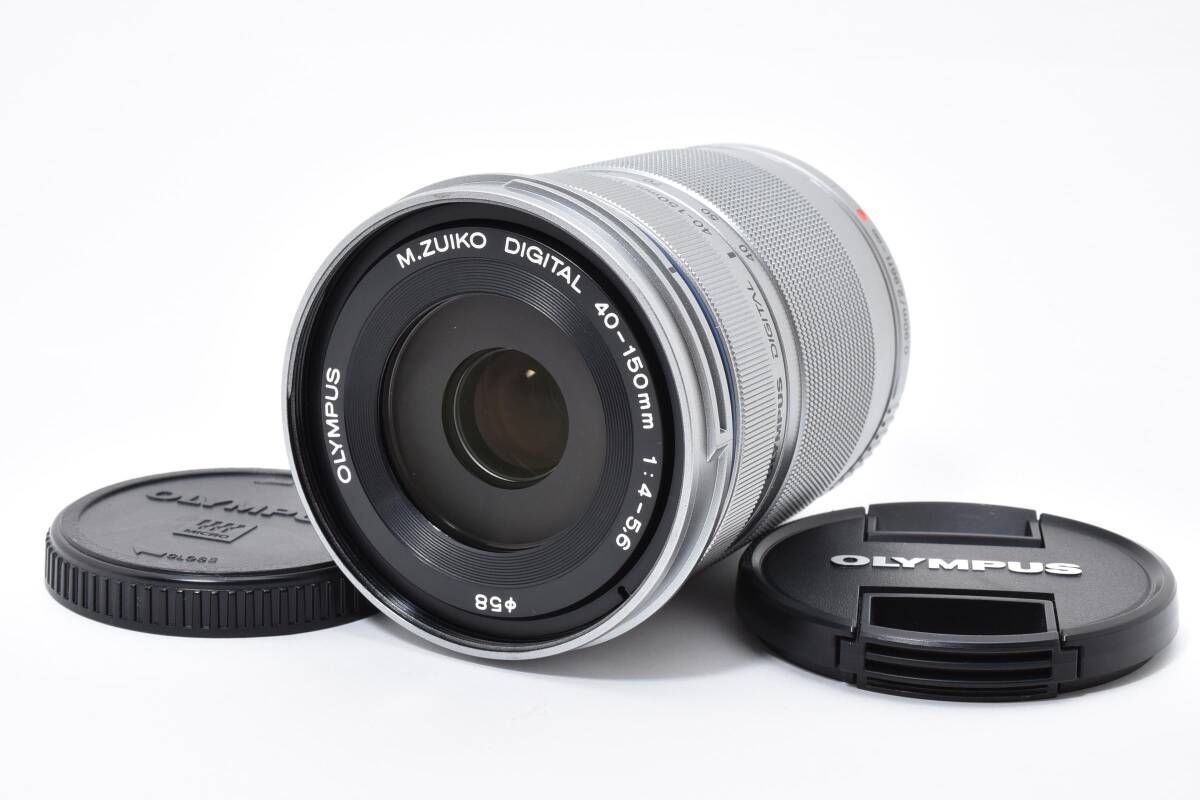 外観 オリンパス OLYMPUS M.ZUIKO DIGITAL ED 40-150 mm F 4.0-5.6 R シルバー 907 d