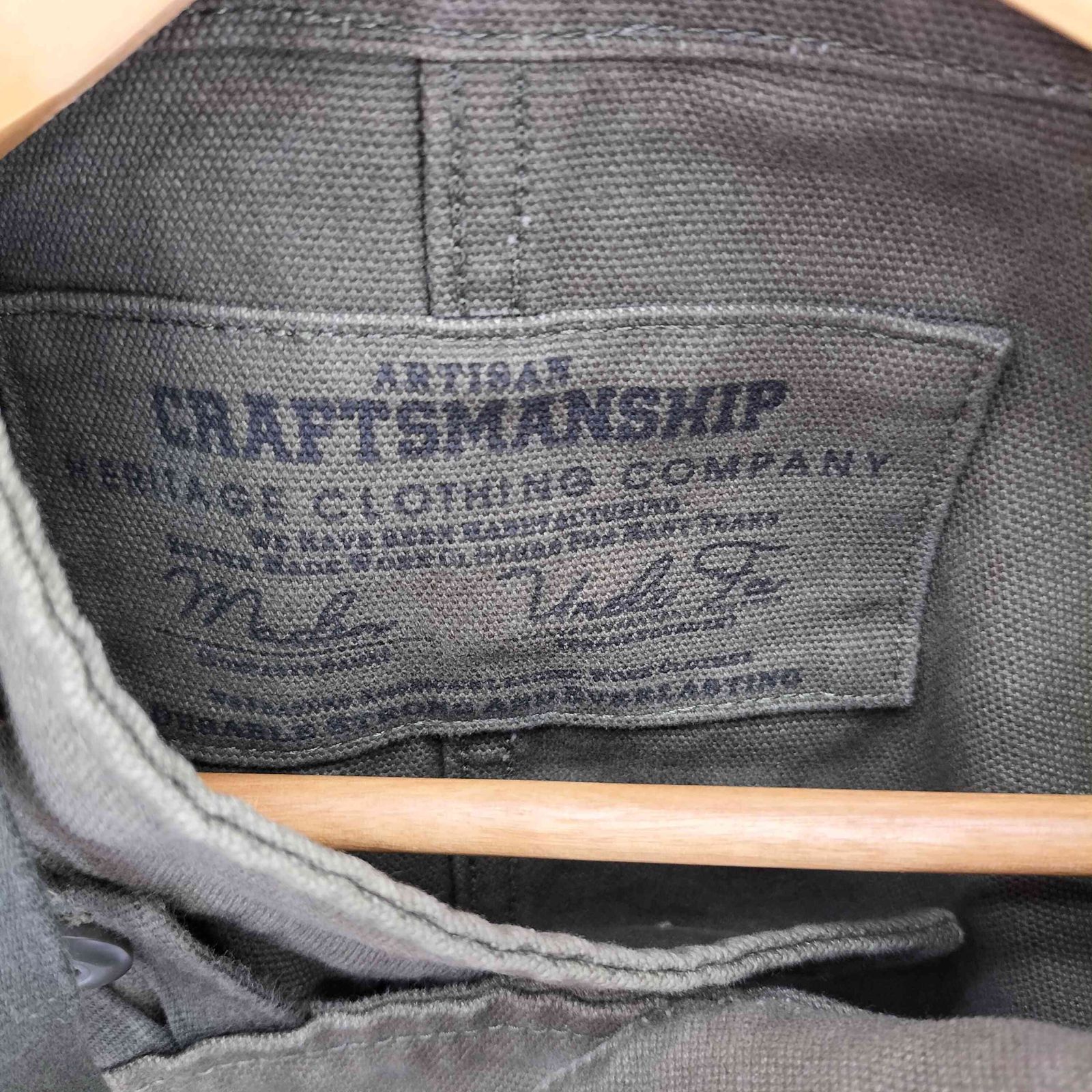 USED古着(ユーズドフルギ) {{maden workwear}} スウェーデン軍 モーターサイクルジャケット メンズ  3【中古】【ブランド古着バズストア】 ユーズドフルギ USED古着 スウェーデン軍 モーターサイクルジャケット