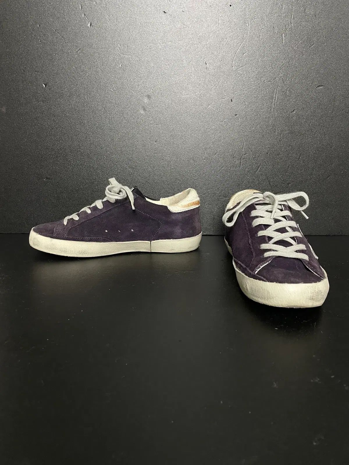 37 GOLDEN GOOSE ゴールデングース スウェード SuperStar ゼブラ 