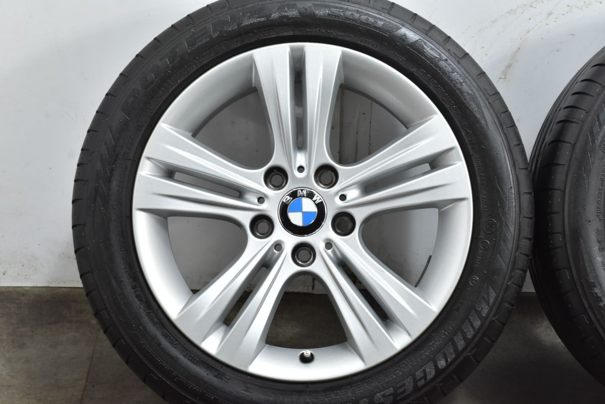  ダブルスポーク 392 BMW F 30 3シリーズ 17 in 7 5 J 37 PD 120 ブリヂストン ポテンザ S 001 225 50 R 品番 6796239 4本セット 31 17インチ タイヤ ホイールセット
