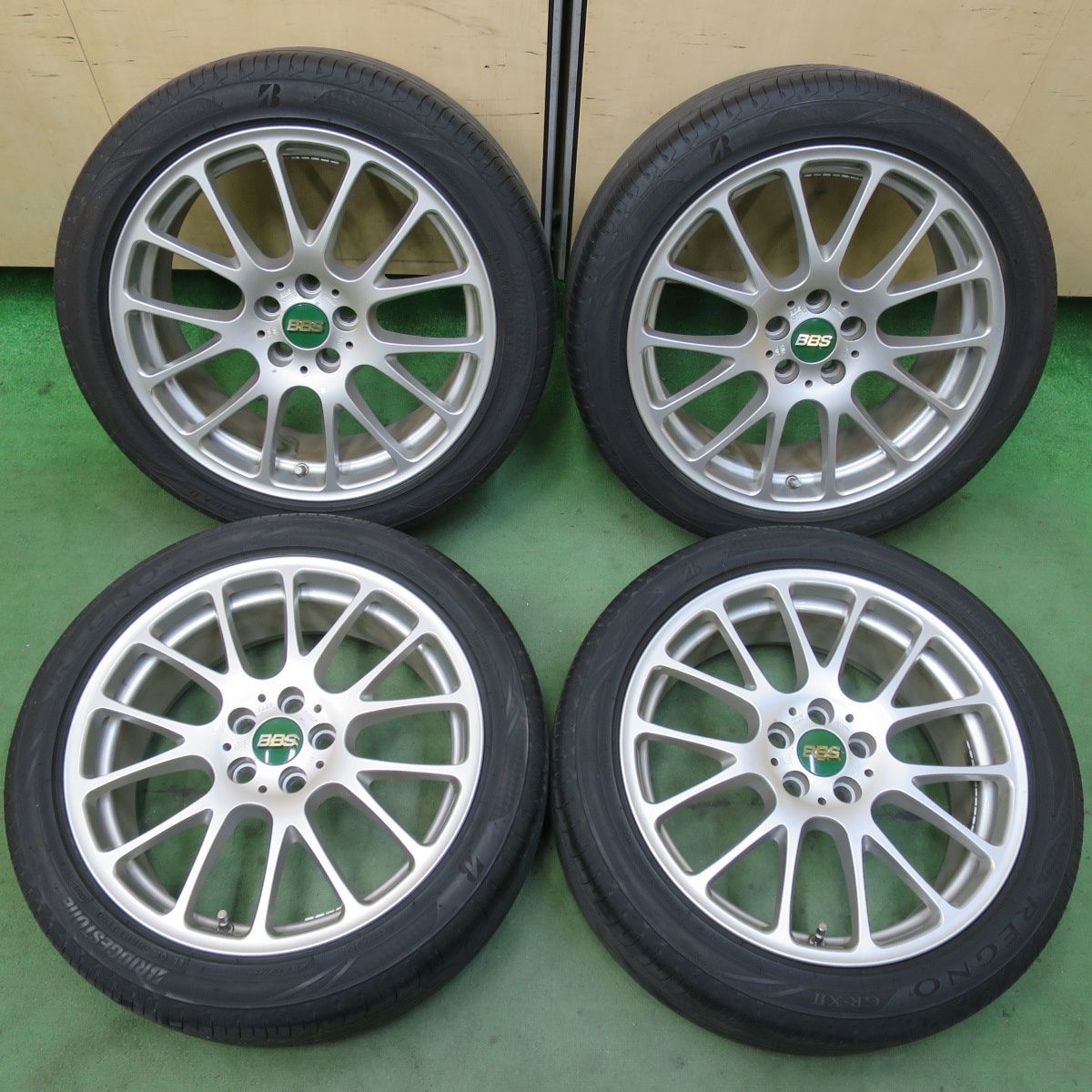 バリ溝 9 5分 86 BRZ 等 BBS RE 5005 鍛造 215 45 R 17 ブリヂストン レグノ GR X 2 17インチ PCD 100 5 H 5120909イノ