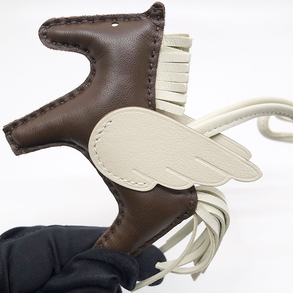 栄 エルメス ペガサスPM ロデオ チャーム W刻印 製造 アニニョ―ミロ スイフト ショコラ クレ 小物 その他 箱