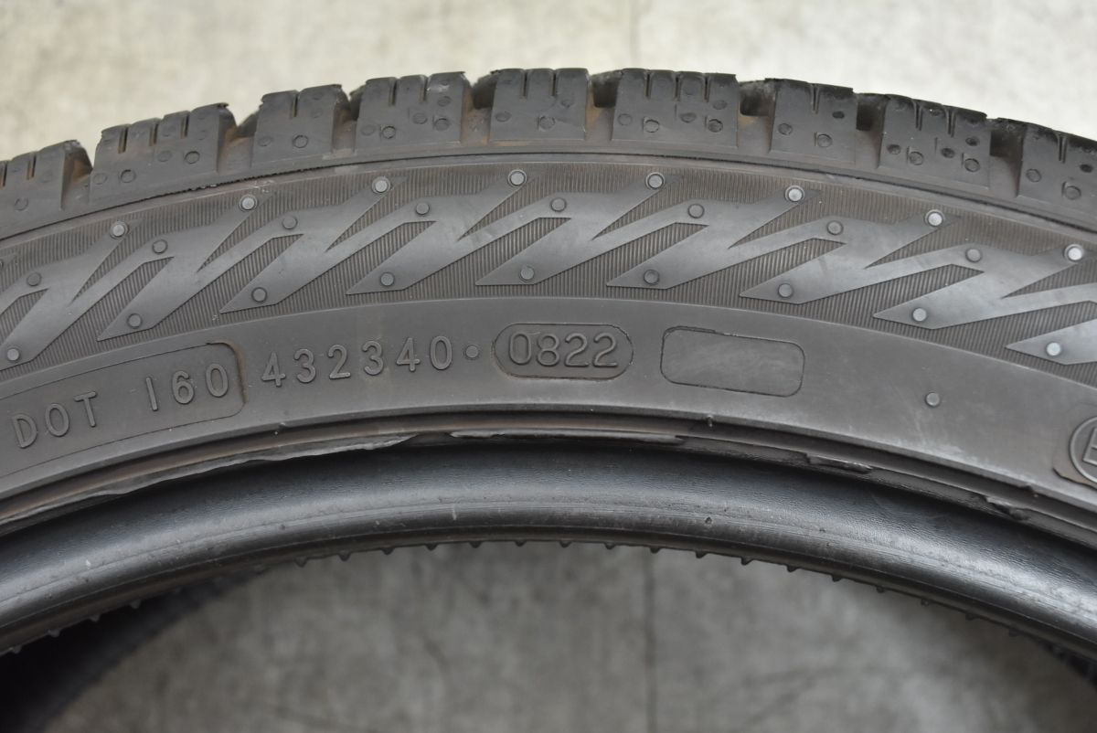  使用僅かバリ溝 ノキアン ハッカペリッタR 5 SUV 255 40 R 21 2本セット ベンツ EQC GLC BMW X 3 M 4 アウディ Q ボルボ XC 60 ステルビオ 20インチ スタッドレス