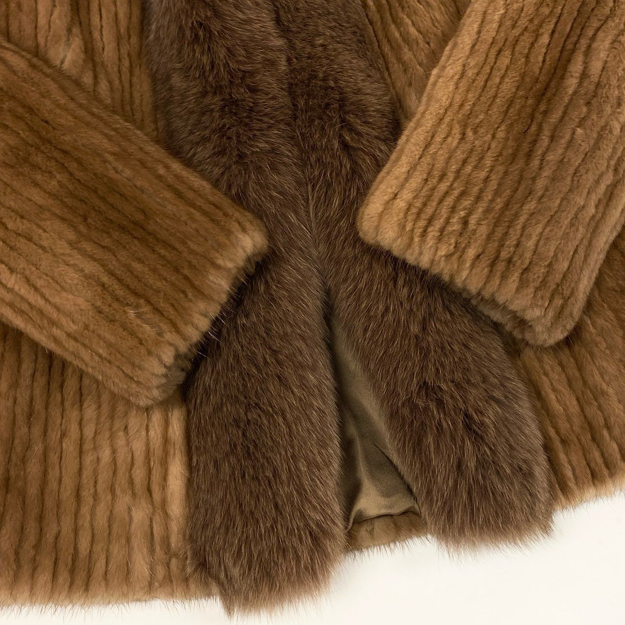 33l14 SAGA MINK サガミンク 銀サガ パステルミンク × フォックス