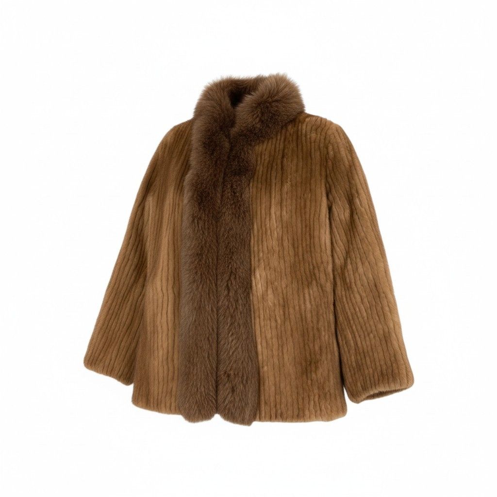 33l14 SAGA MINK サガミンク 銀サガ パステルミンク × フォックス