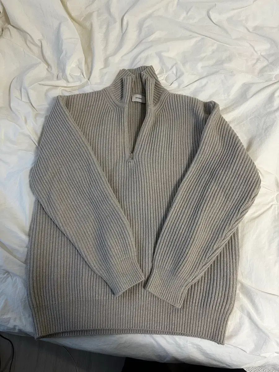 INTHERAW インザロウ ハーフジップアップ サイズL