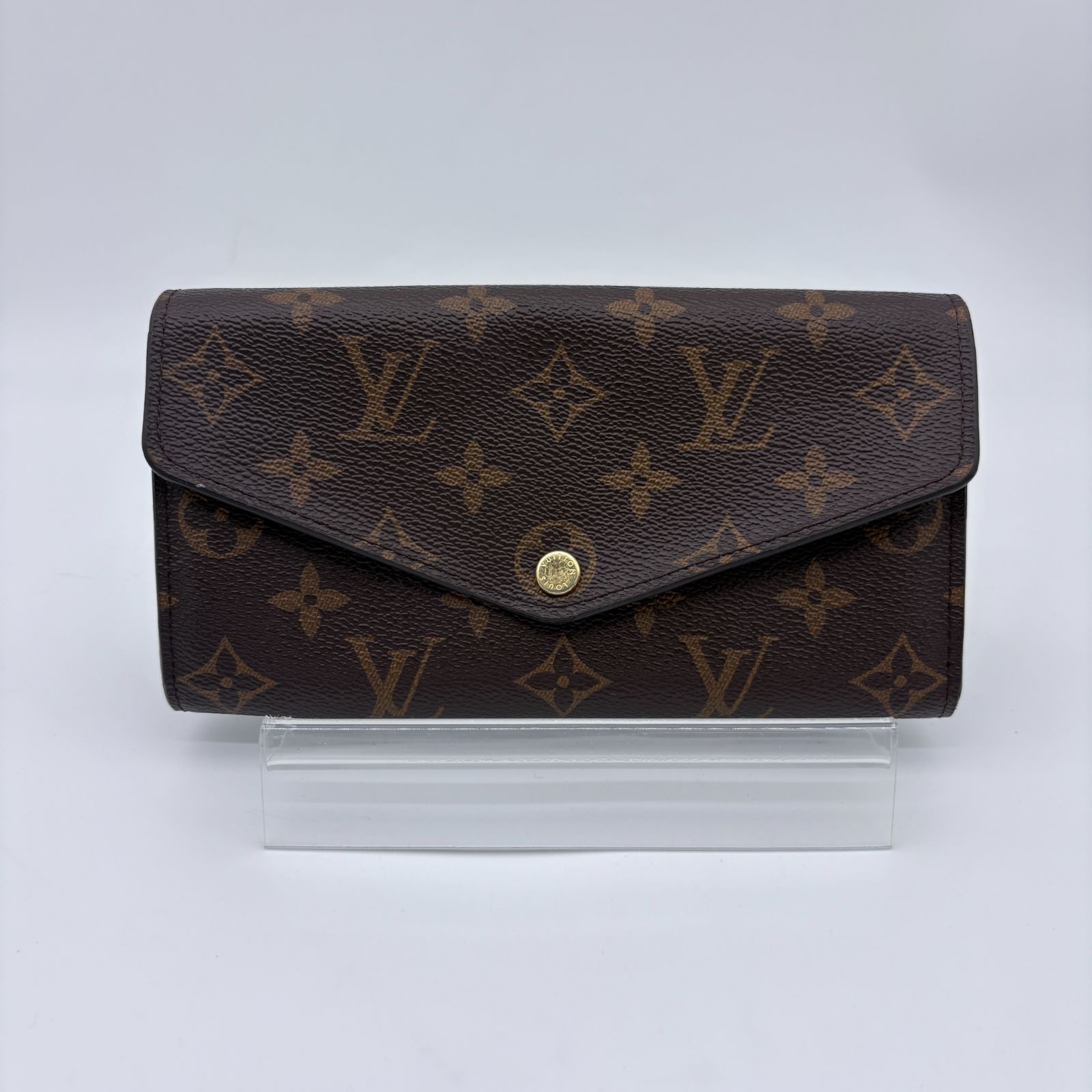 LOUIS VUITTON ルイヴィトン モノグラム ポルトフォイユ サラ 2つ折 ファスナー長財布 M 60531