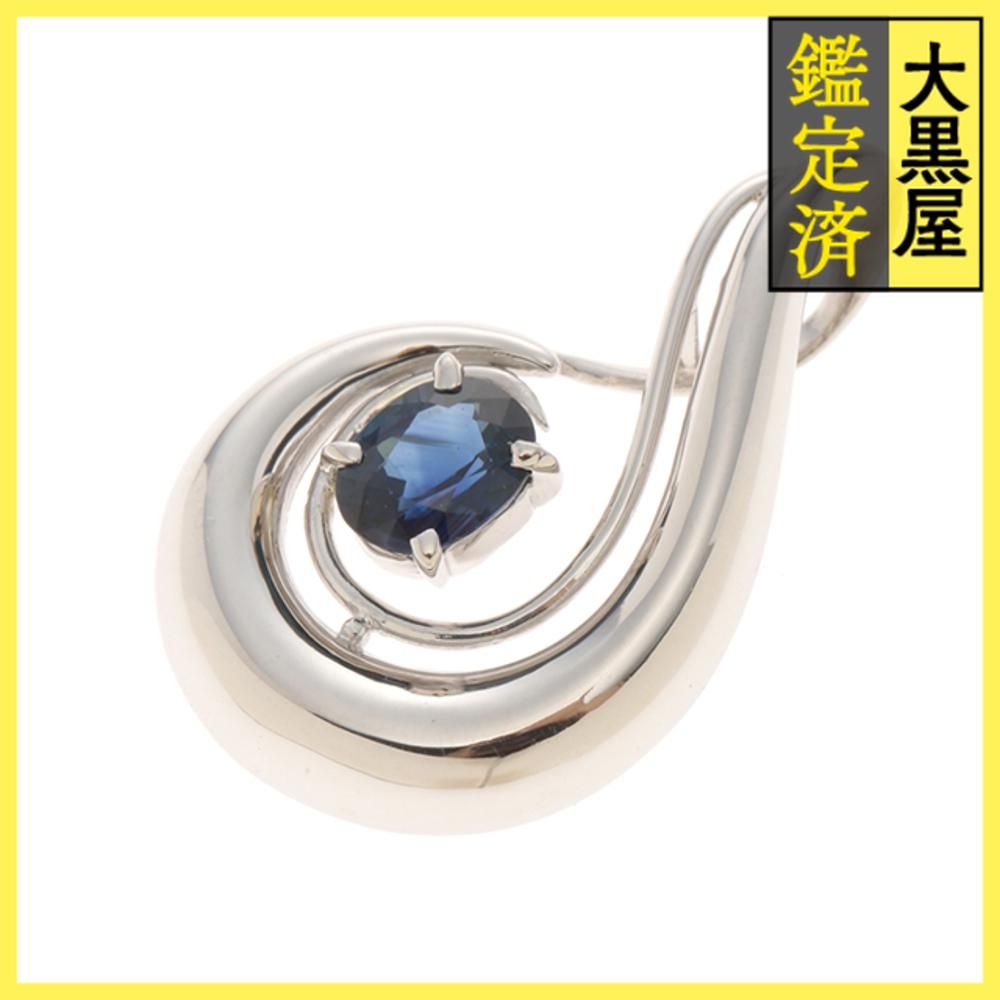 ノンブランドジュエリー トップ PT 900 プラチナ サファイア 460