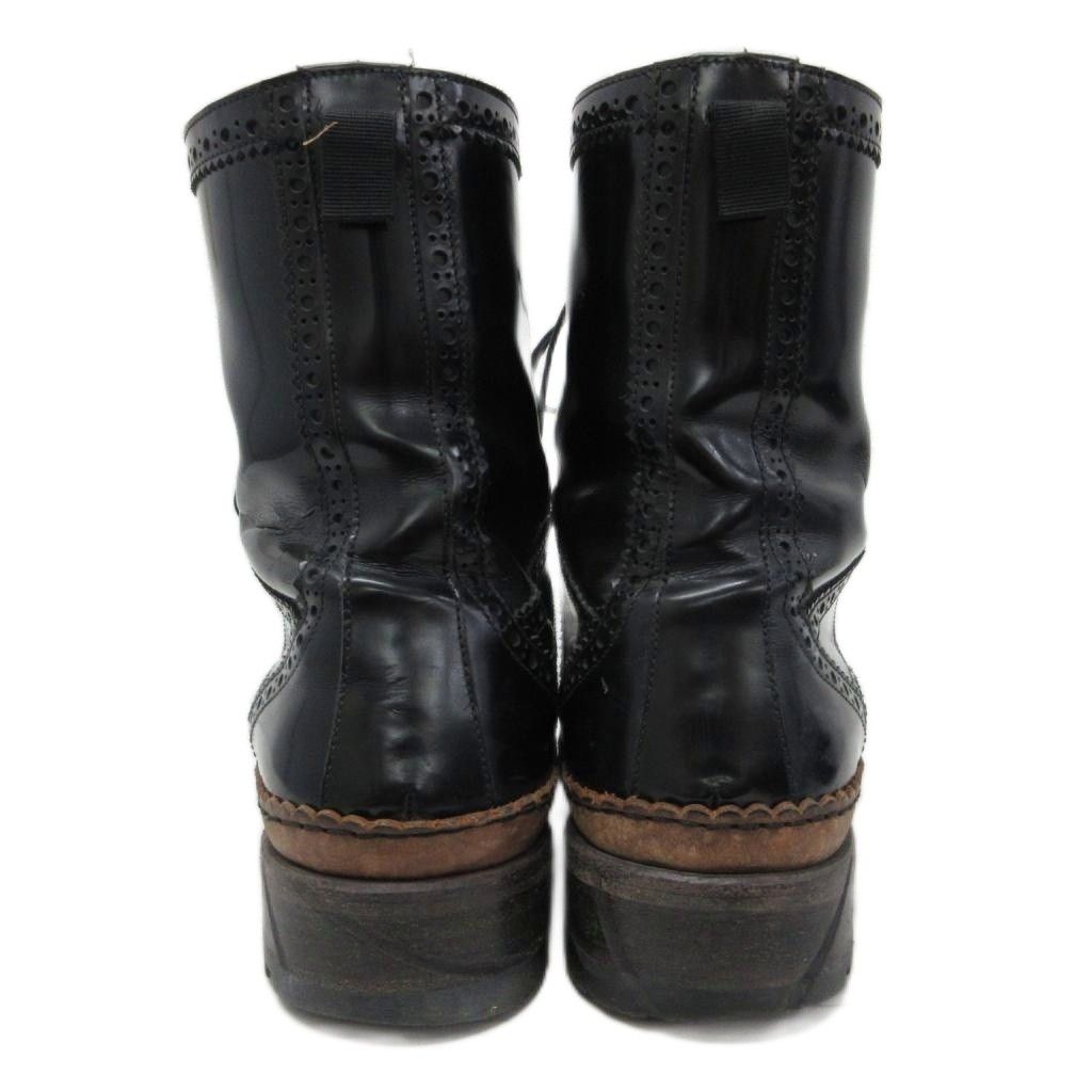 ドルチェ&ガッバーナ ドルガバ DOLCE&GABBANA ロングブーツ 購入 革靴