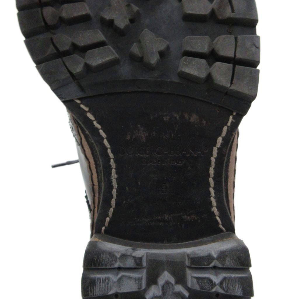 ドルチェ&ガッバーナ ドルガバ DOLCE&GABBANA ロングブーツ 購入 革靴