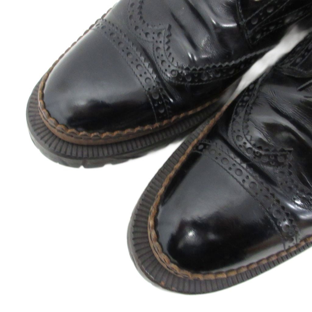 ドルチェ&ガッバーナ ドルガバ DOLCE&GABBANA ロングブーツ 購入 革靴