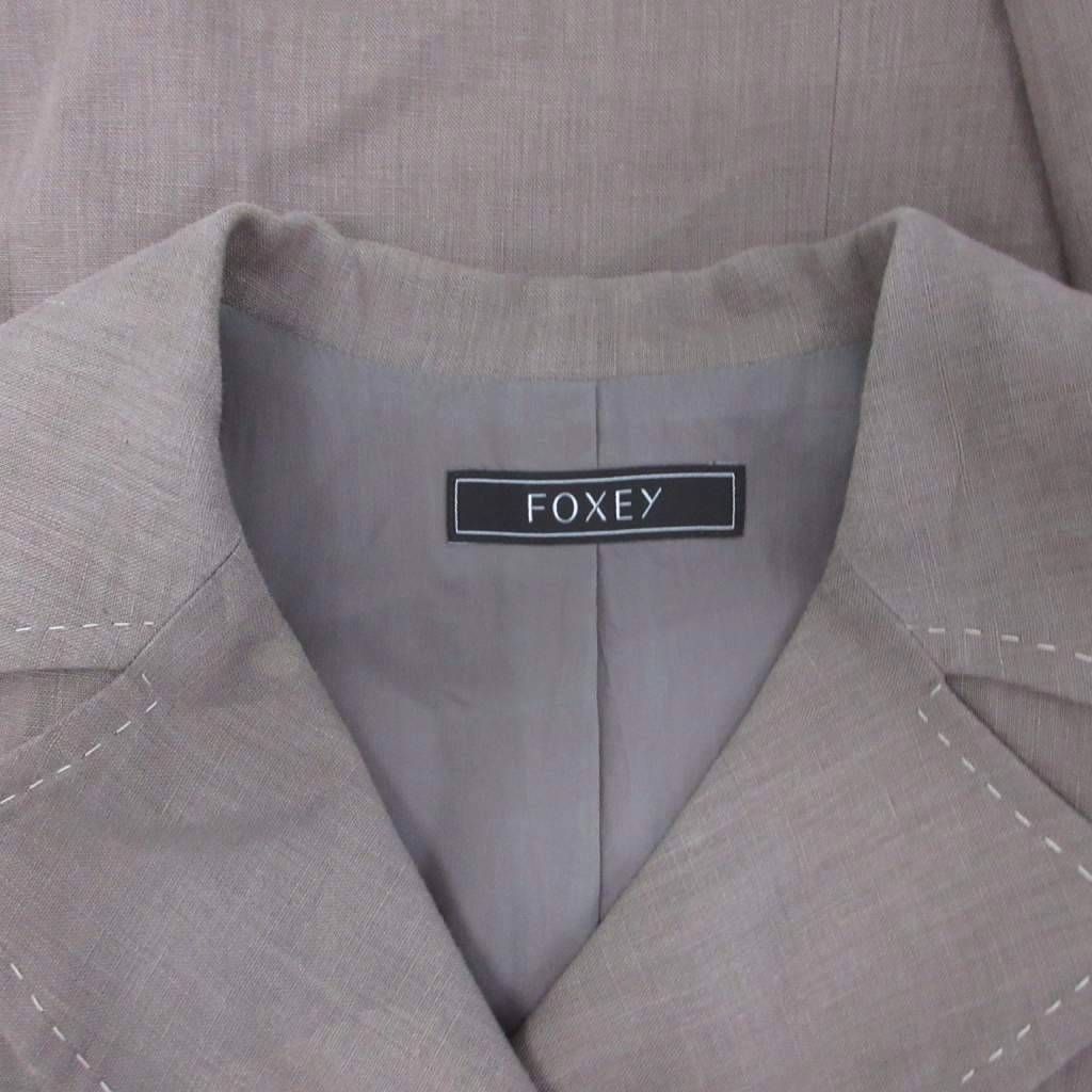 フォクシー FOXEY Double Breasted One Piece ワンピース ノースリーブ