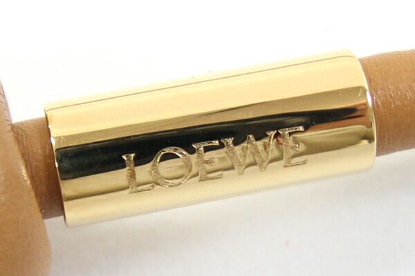 ロエベ ベルト フラメンコノットライトブラウン 中古 - メルカリ