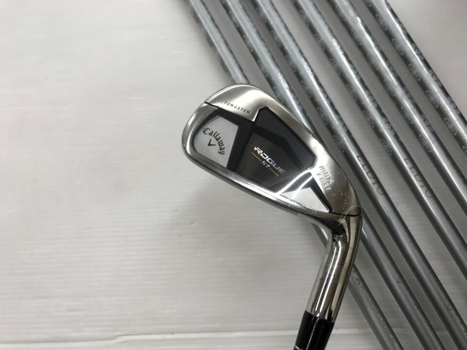 キャロウェイ　ROGUE ST MAX FAST レディス　ELDIO 40 for Callaway(ROGUE ST)　Lフレックス　アイアンセット　中古【最短即日発送】