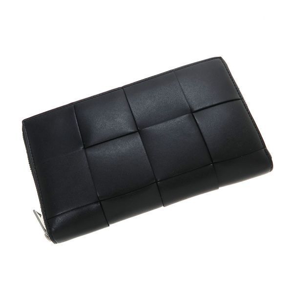 ボッテガヴェネタ カセットジップアラウンドウォレット Aランク