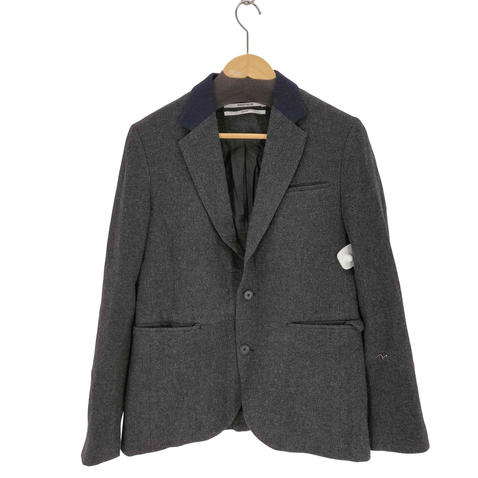 ロバートゲラー ROBERT GELLER 2B ウールテーラードジャケット メンズ