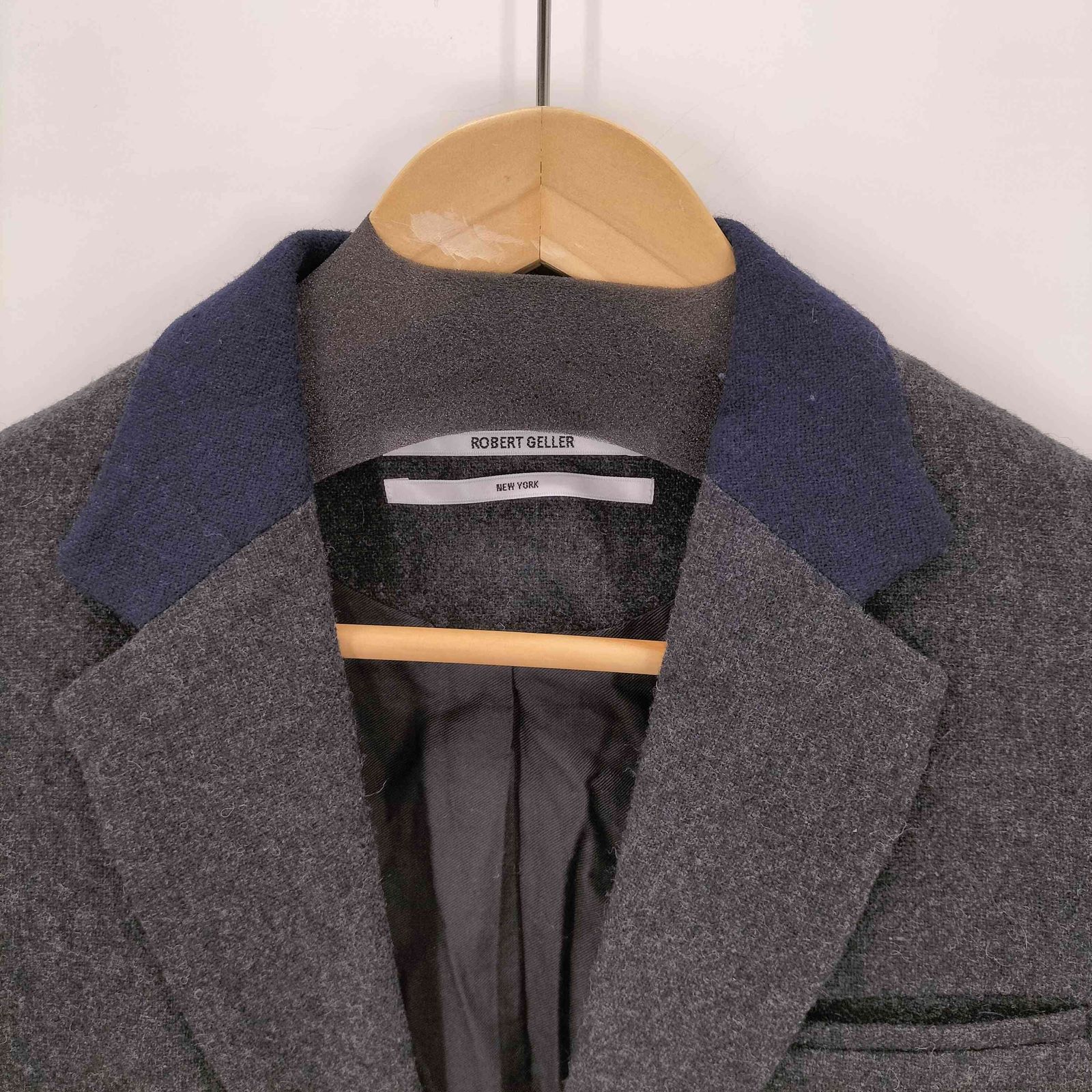 ロバートゲラー ROBERT GELLER 2B ウールテーラードジャケット メンズ