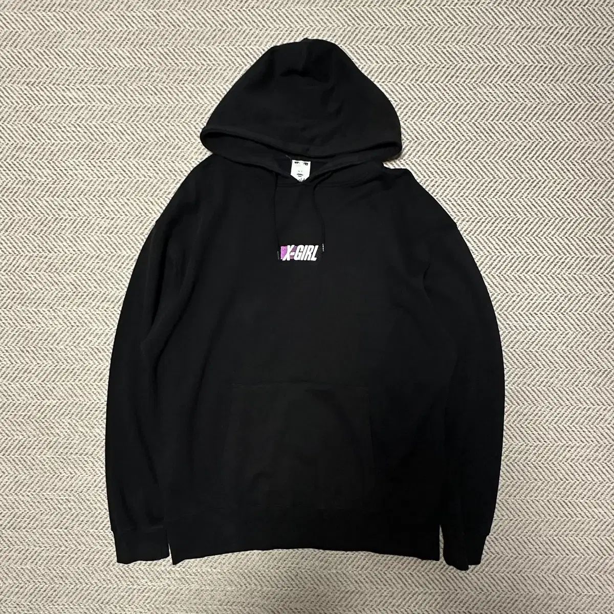 X-GIRL フーディスウェットシャツ