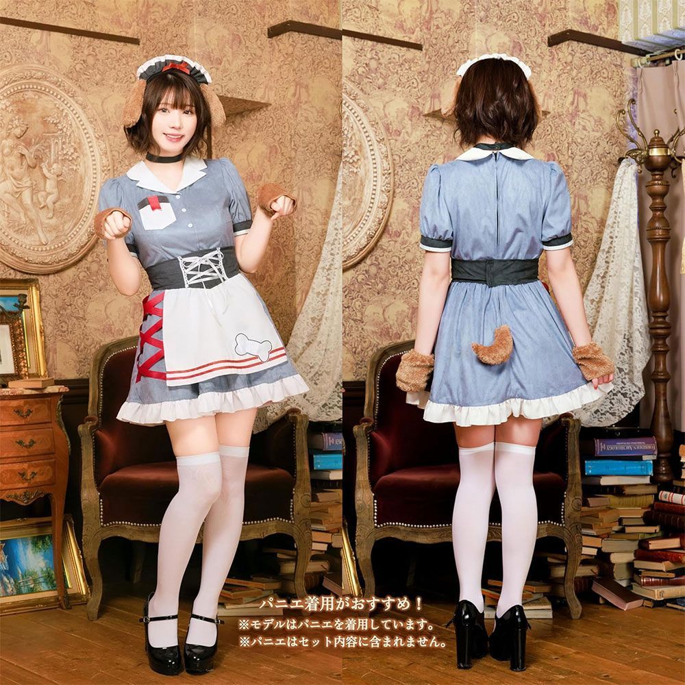 ダイナーメイド服 ハロウィンコスプレ ダイナー系スカート 篠原みなみちゃん着用 コスプレ ダイナーガール メイド ウェイトレス レディース フリーサイズ レッド clearstone 公式オンラインストア