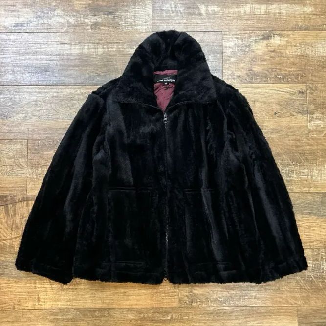 tricot COMME des GARCONS トリココムデギャルソン ファー ボア ジップ