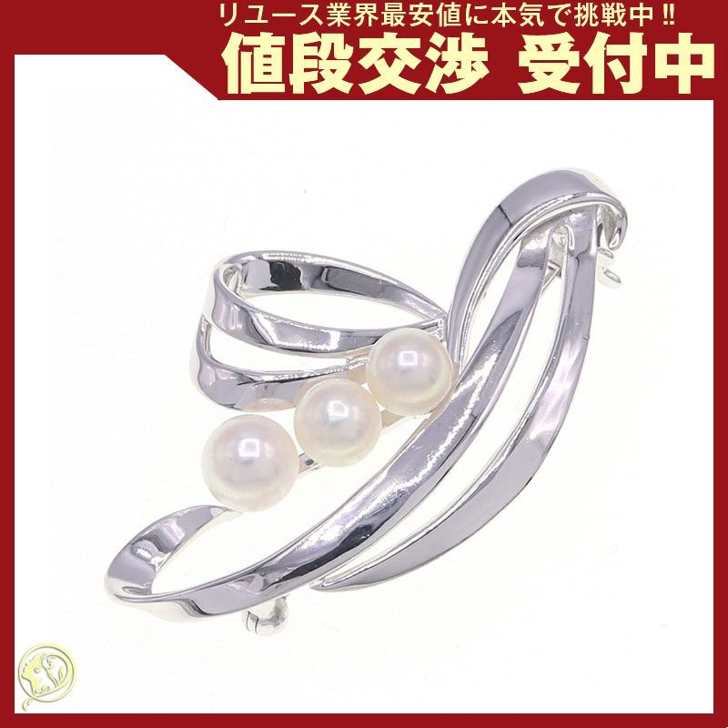 ミキモト ブローチ パール □S刻印 シルバー