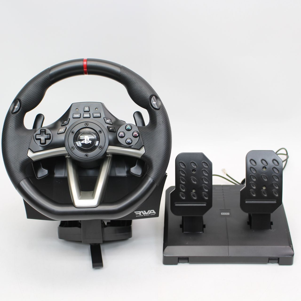 556)【現状品】HORI / ホリ レーシングホイール PS4-052 - メルカリ