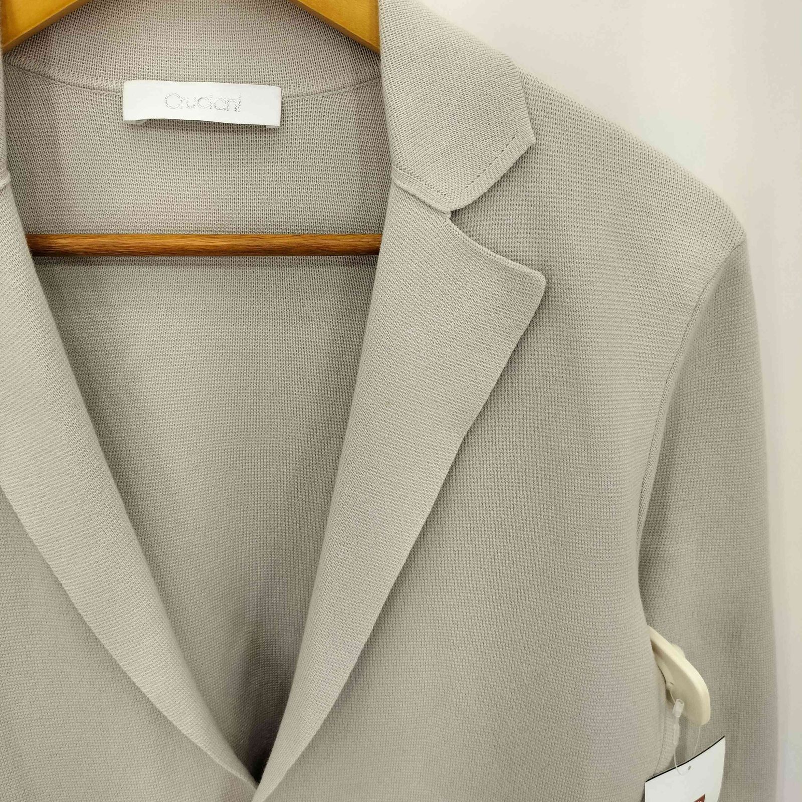 クルチアーニ Cruciani イタリア製 コットン ニット 2B テーラード