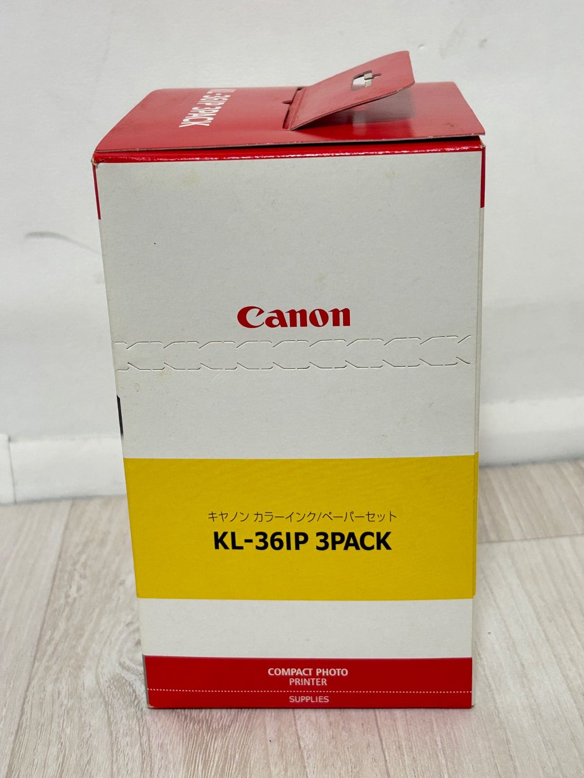 新品未開封 Canon KL-36IP 3PACK インク ペーパーセット - メルカリ