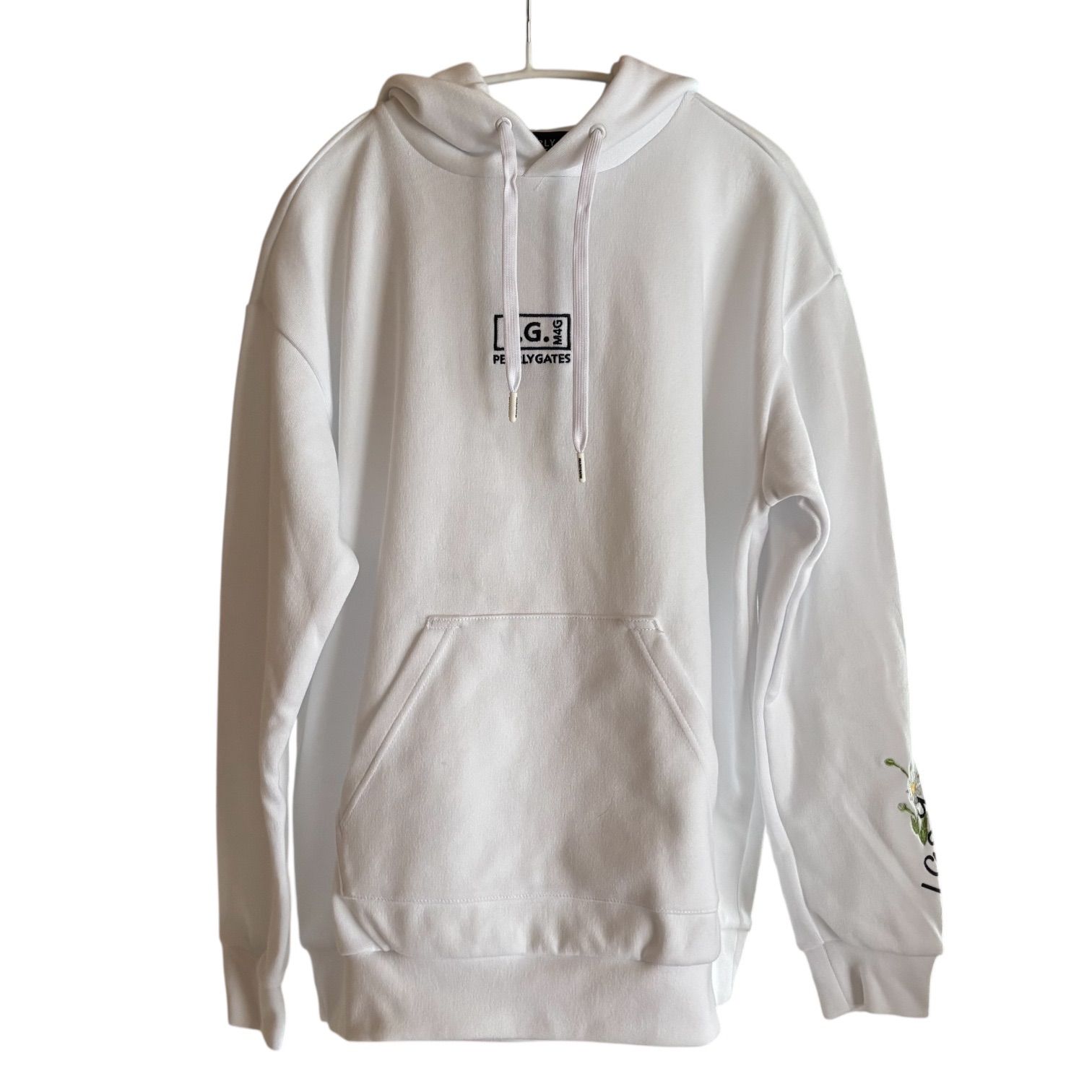 MN4 【タグ付き新品】PEARLY GATES パーリーゲイツ パーカー ロゴ刺繍