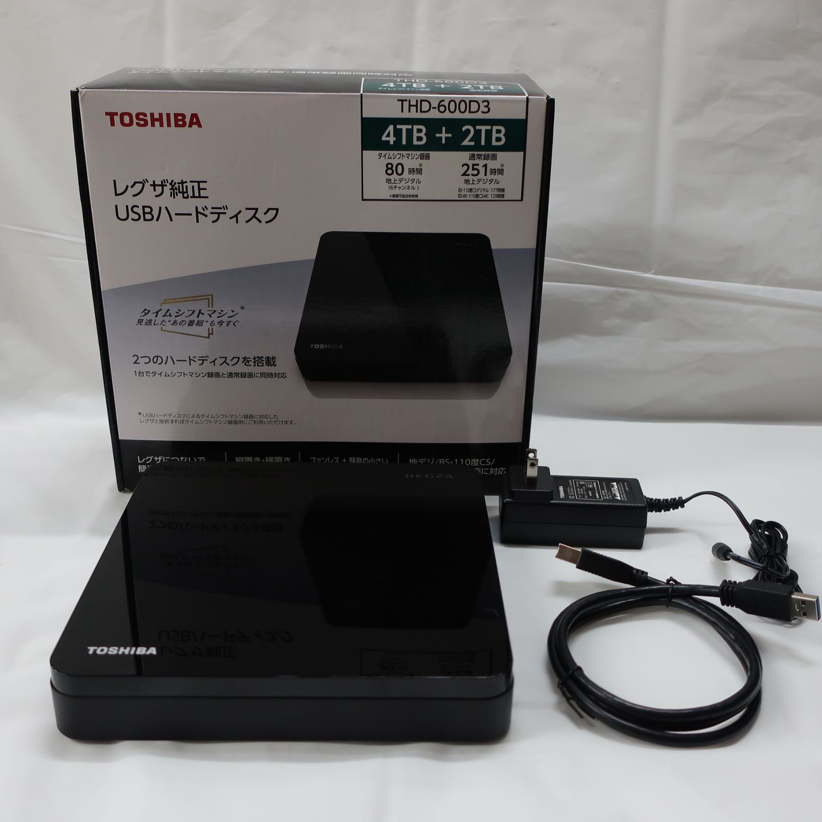 TOSHIBA REGZA 録画用HDD THD 600 D 3 6 TB レグザ