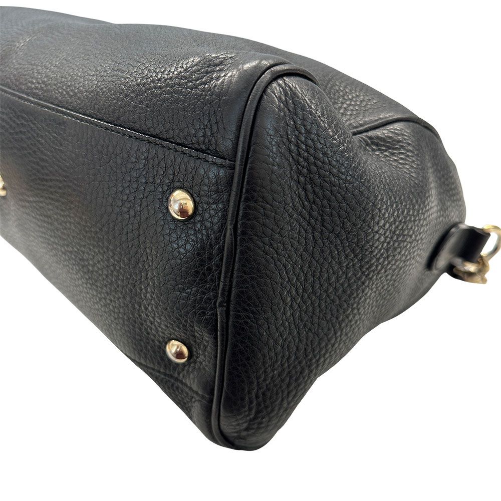 大人気☆GUCCI☆グッチ☆ハンドバッグ☆2way☆ショルダー☆バンブー☆革☆黒 GUCCI（グッチ） バンブー 2WAYバッグ トートバック ハンドバッグ