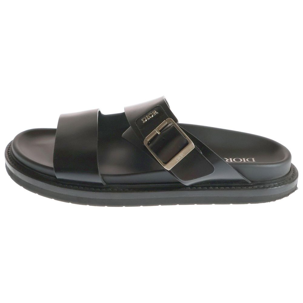 DIOR（ディオール）　サンダル　レザー DIOR (ディオール) AQUA SANDAL アクア ロゴプレート レザー ラバー