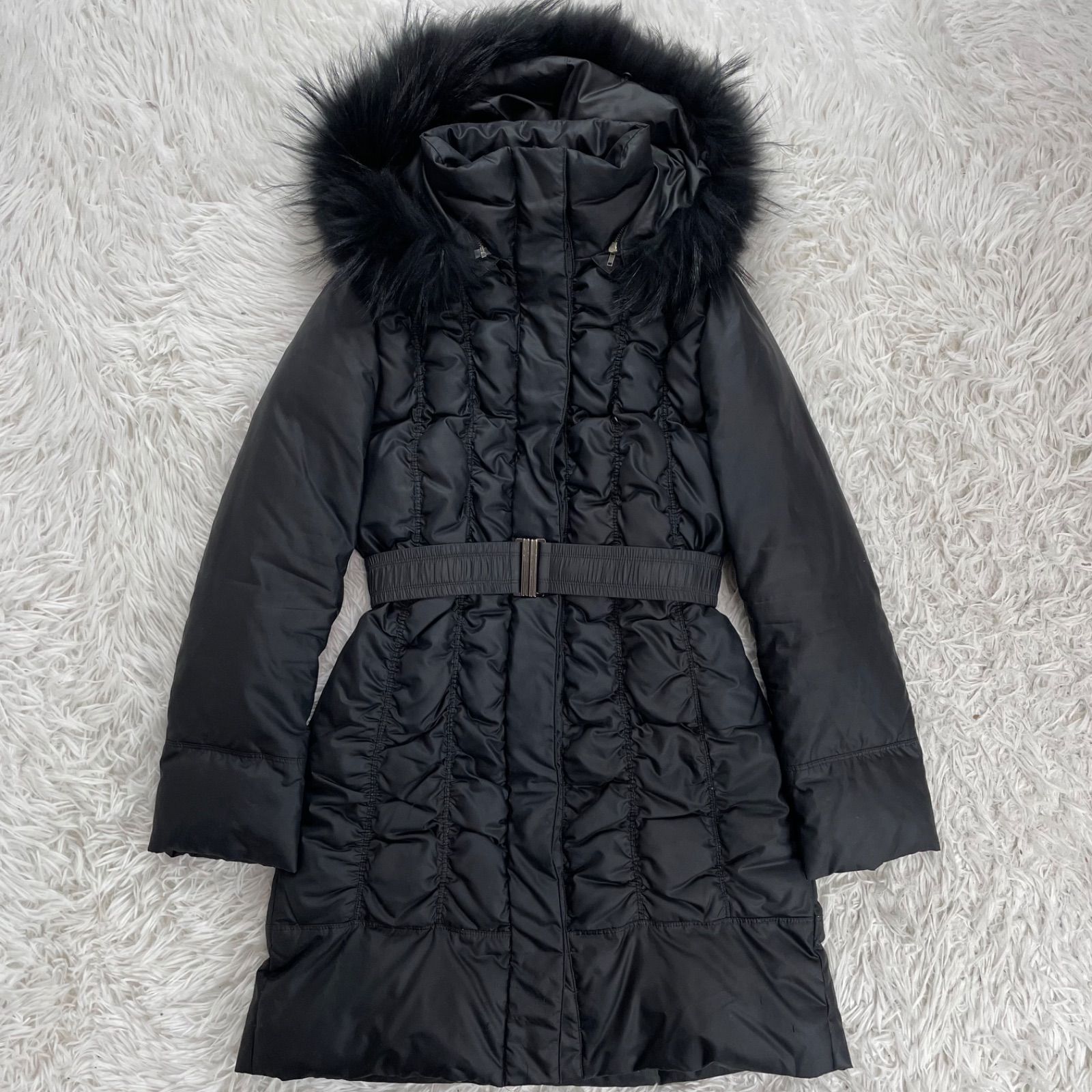 PREMIUM by VICKY ロングダウンコート サイズ2 M ラクーンファー