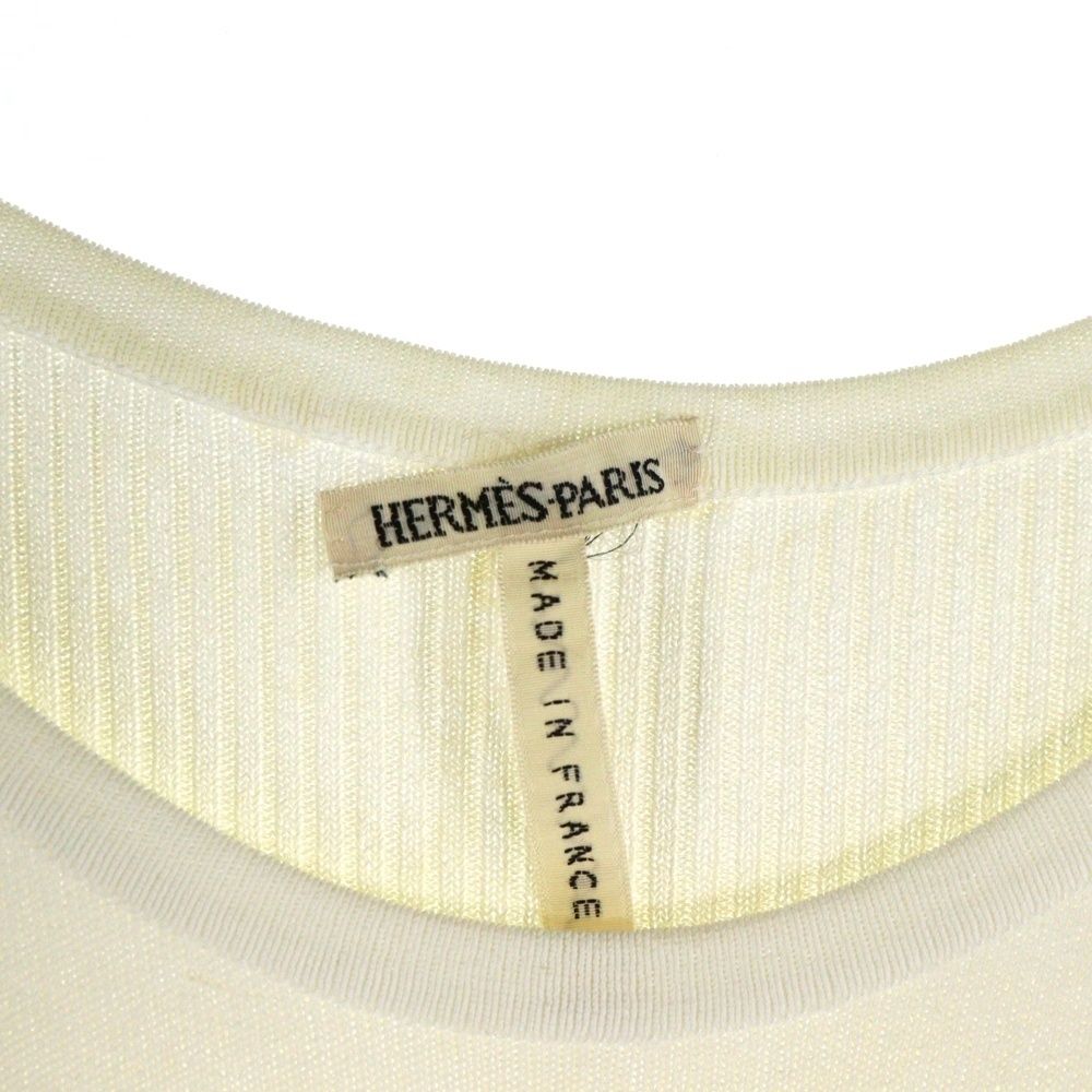HERMES (エルメス) マルジェラ期 ビスコース レーヨン リブ ニット