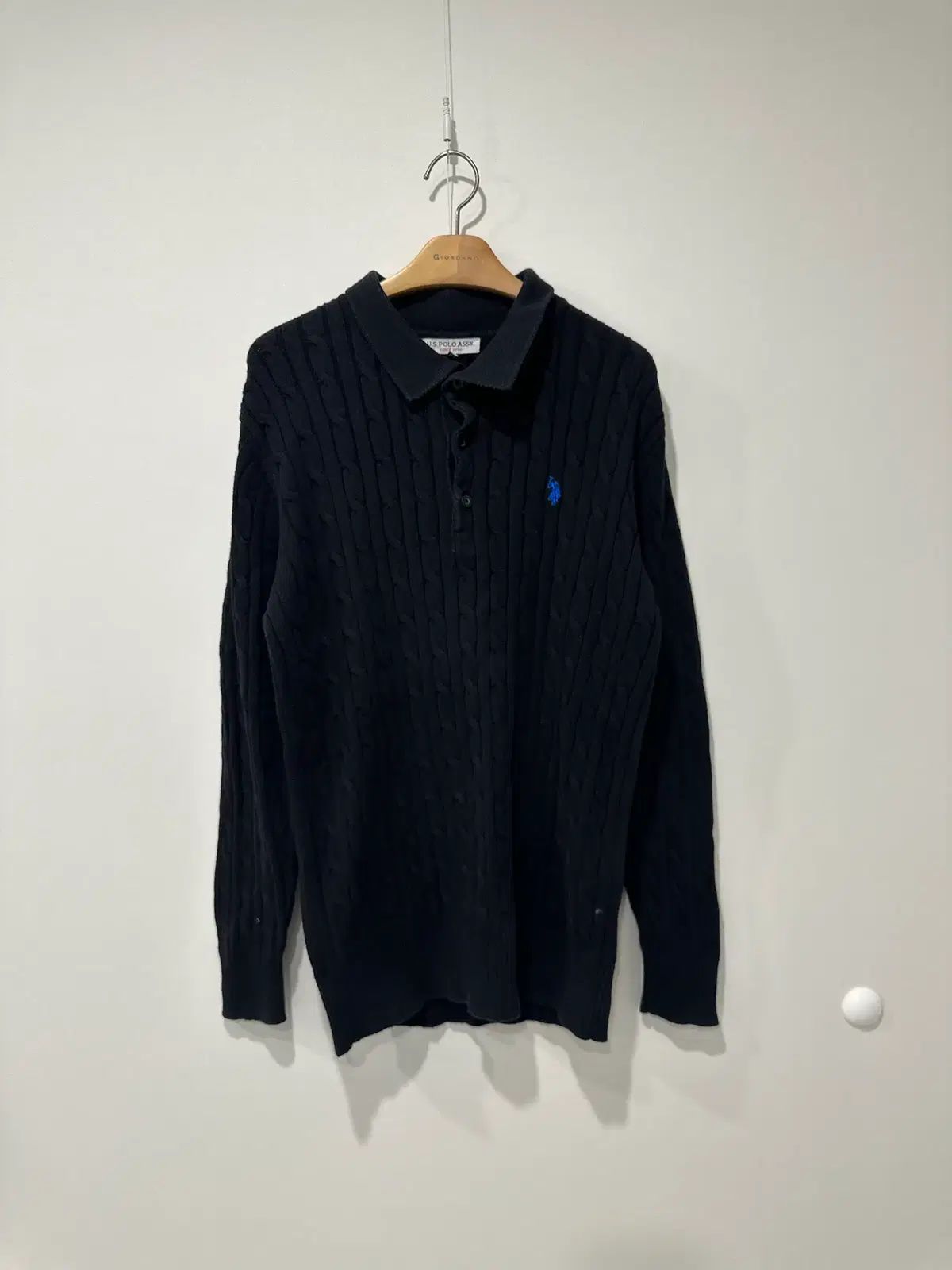 U S POLO ASSN USポロ ケーブル編みニット