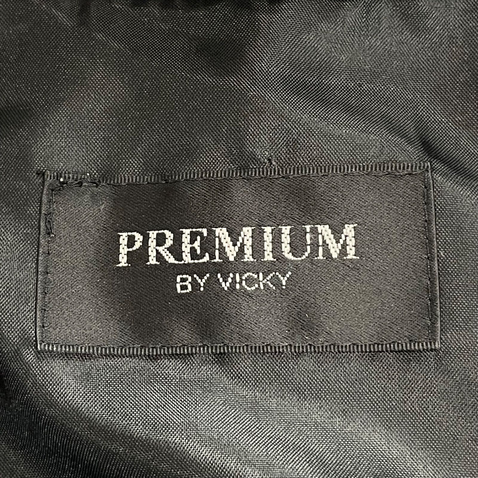 PREMIUM by VICKY ロングダウンコート サイズ2 M ラクーンファー 