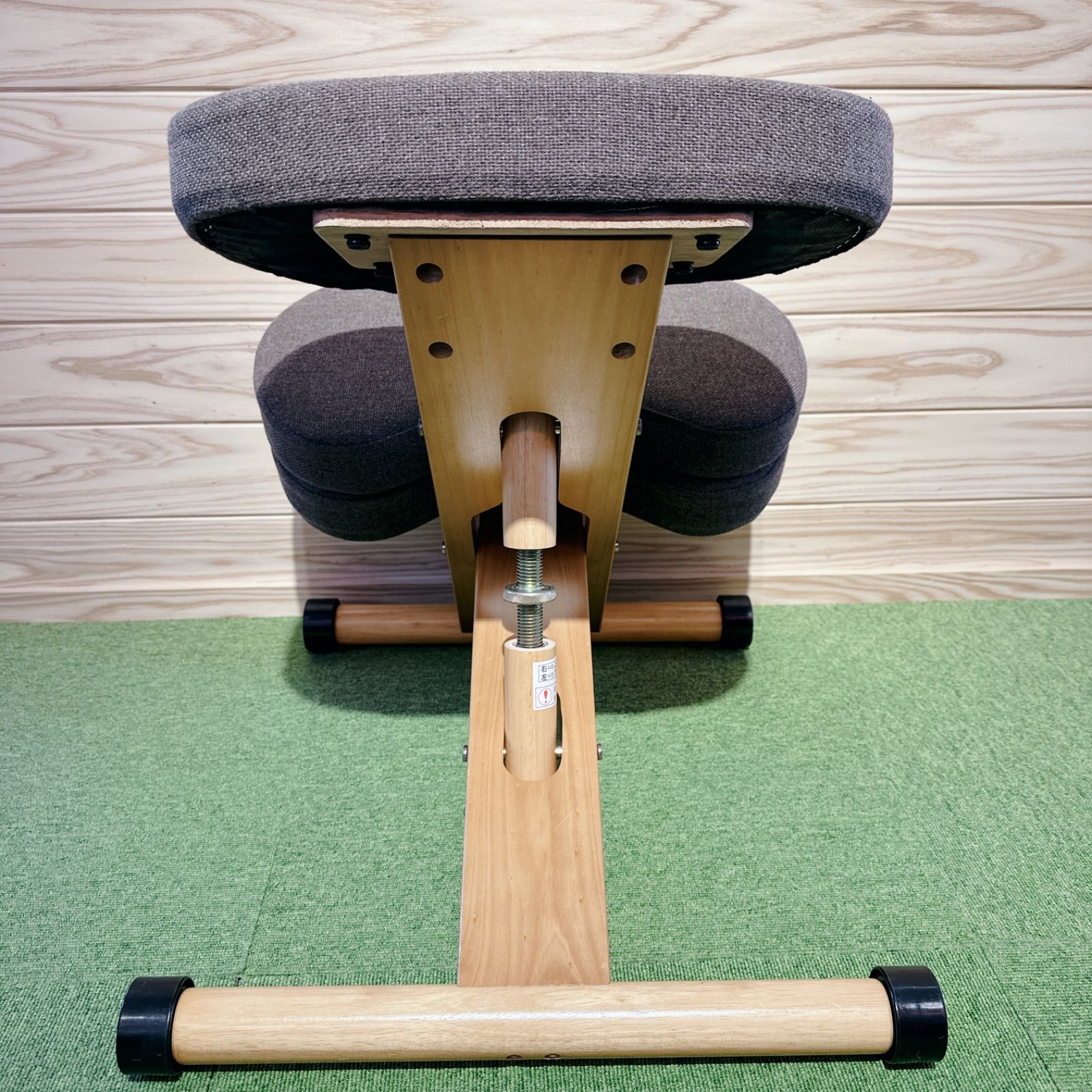 良品☆ 宮武製作所 プロポーションチェア バランスチェア ブラウン