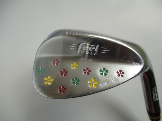 レディースウエッジ 56° カーボンLフレックス 花柄 おしゃれ
