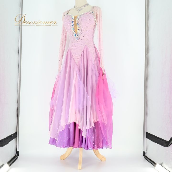 社交ダンス 衣装 チャコット Chacott スタンダードドレス ドレス